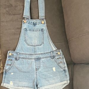Ci Sono Light Blue Denim Overalls